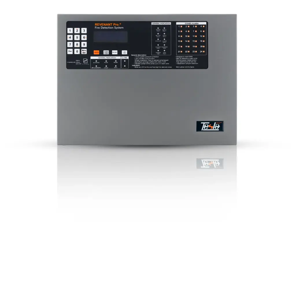 دستگاه کنترل مرکزی 24-2 زون             MODEL: TCP-Revenant Pro series